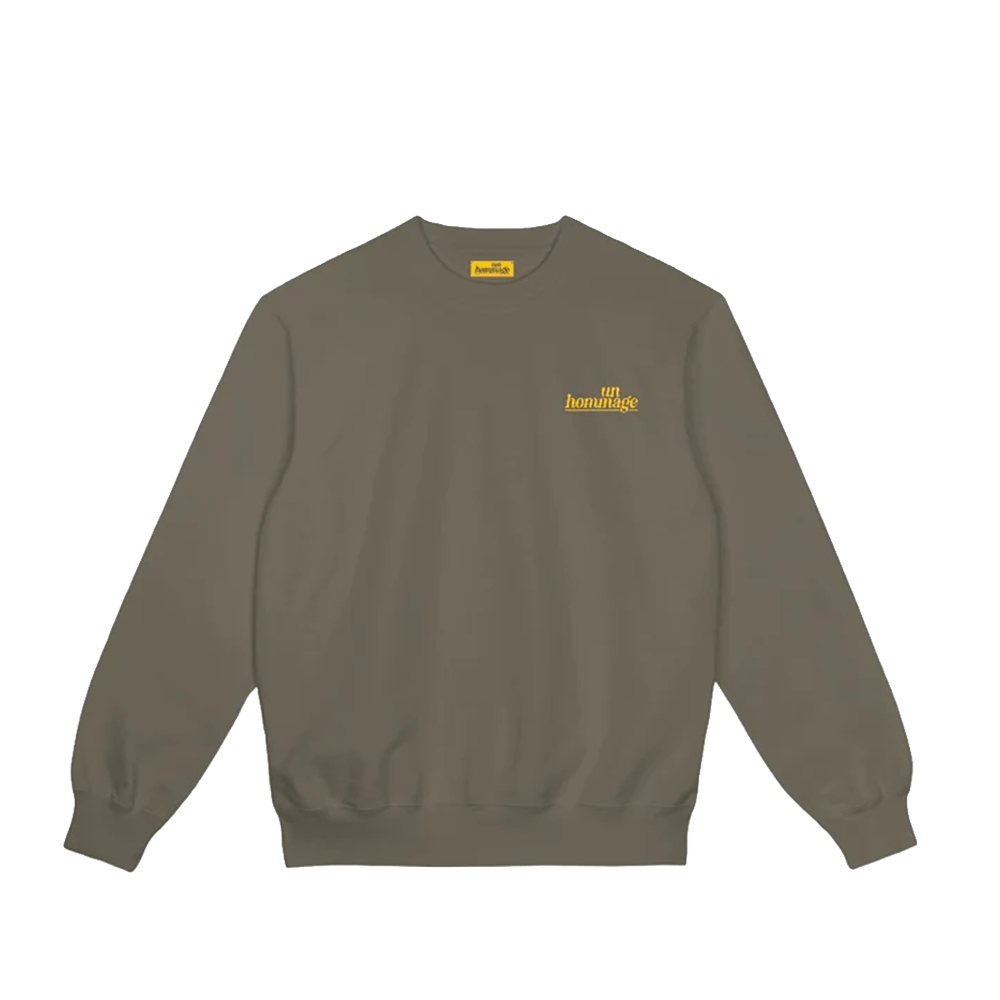 un hommage - sweat, mocca