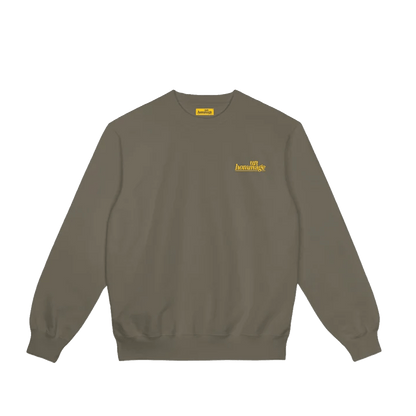 un hommage - sweat, mocca